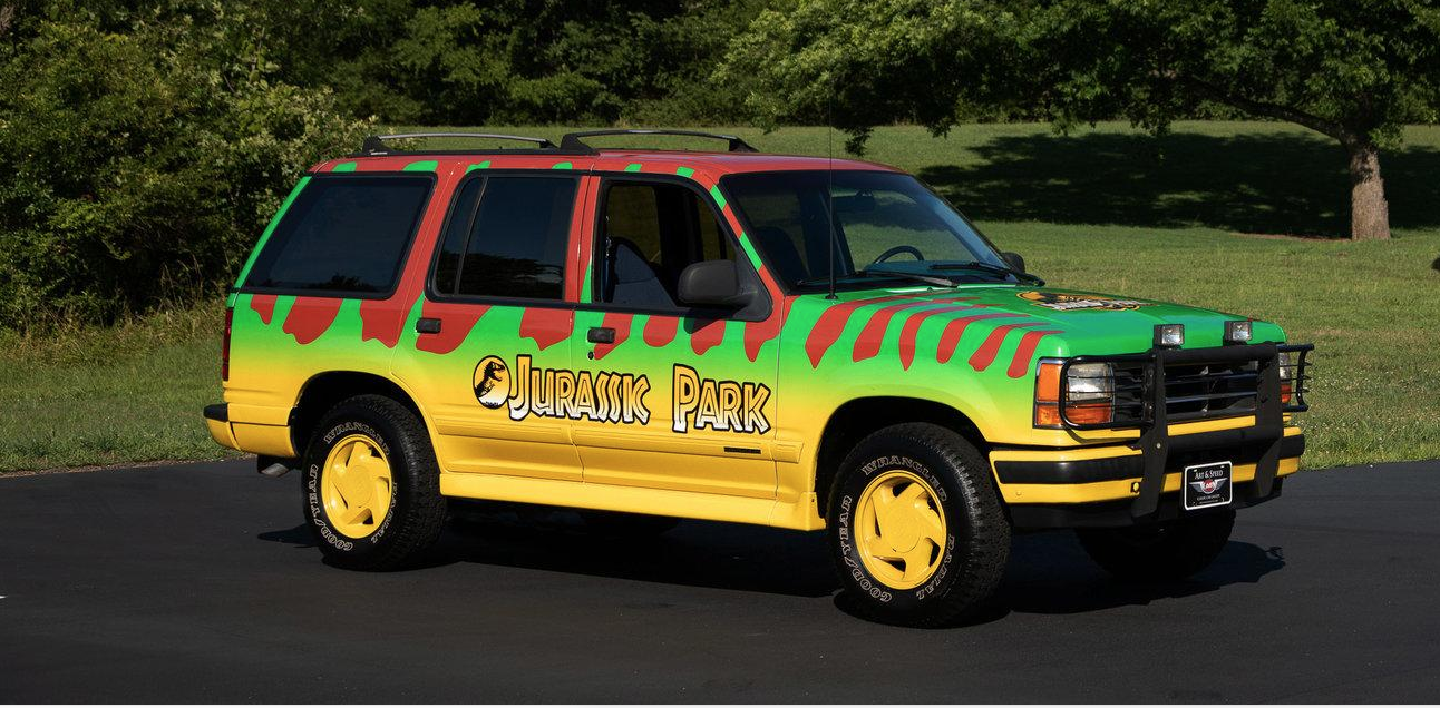 Ford Explorer i Jurassic Park-look sat til salg | bilmagasinet.dk