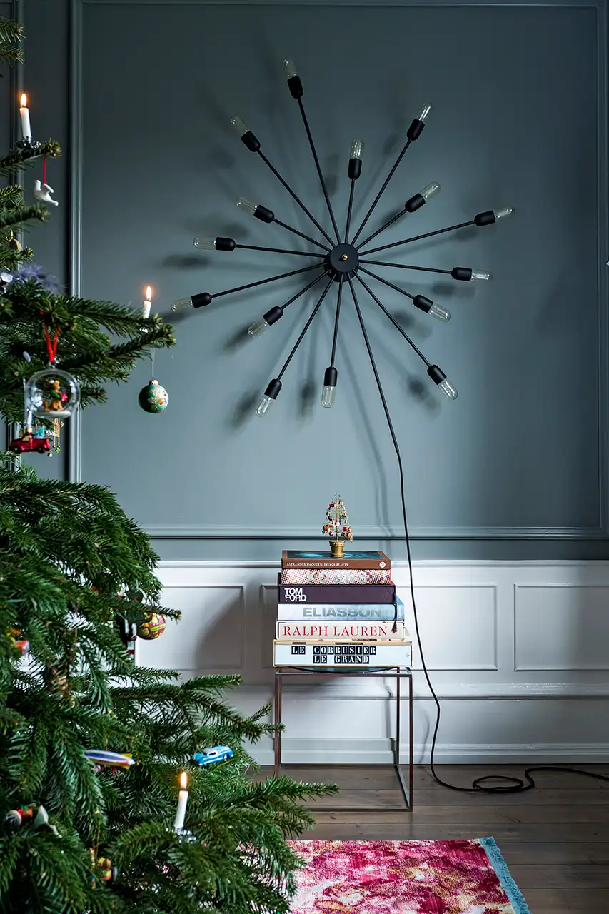 Lampe d'appartement confortable de décoration de Noël