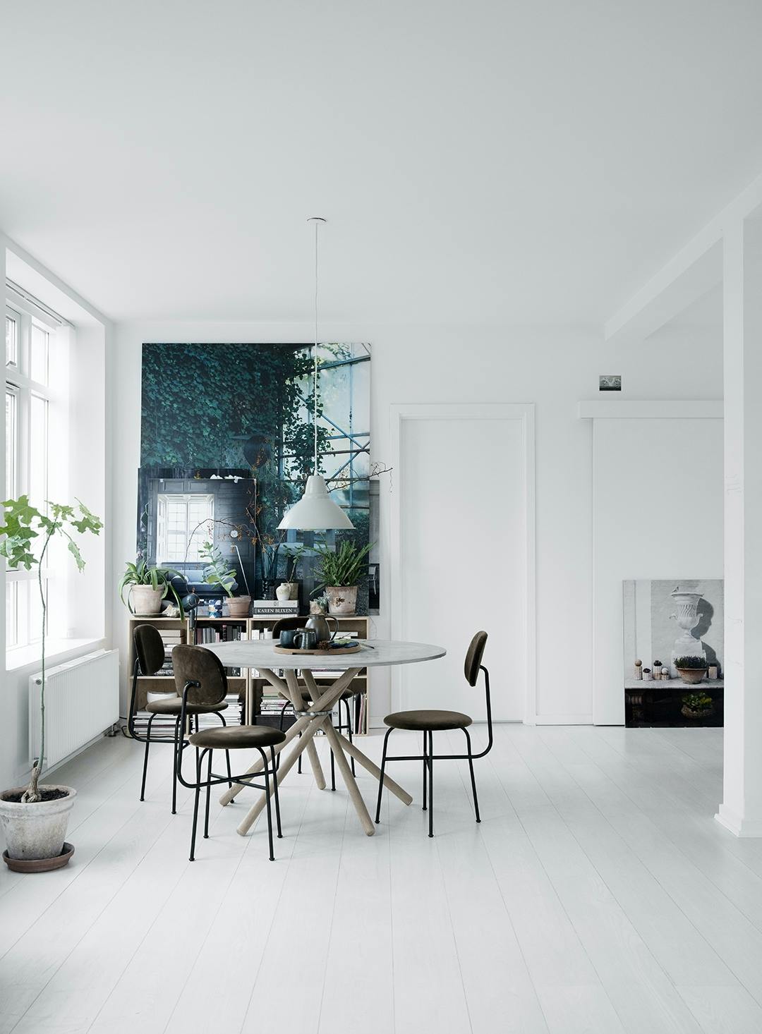 spisestue spisebord beton planter lyst