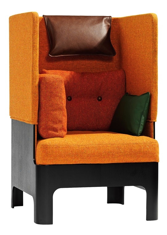 11 lenestoler som rocker stua | Bo bedre.no Ray Lounge Chair by Hay, design JakobWagner, sort skinn