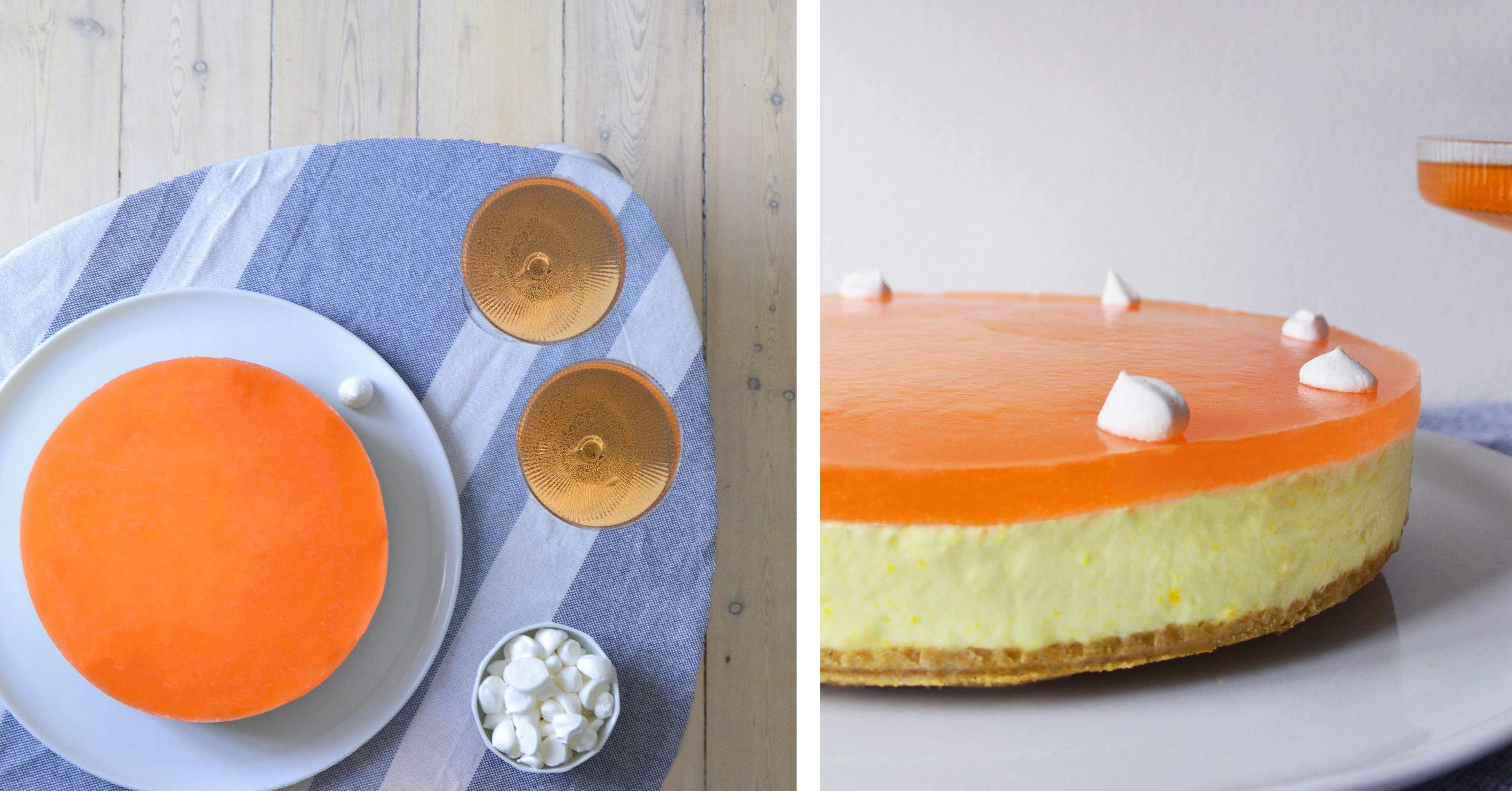 Aperol cheesecake 