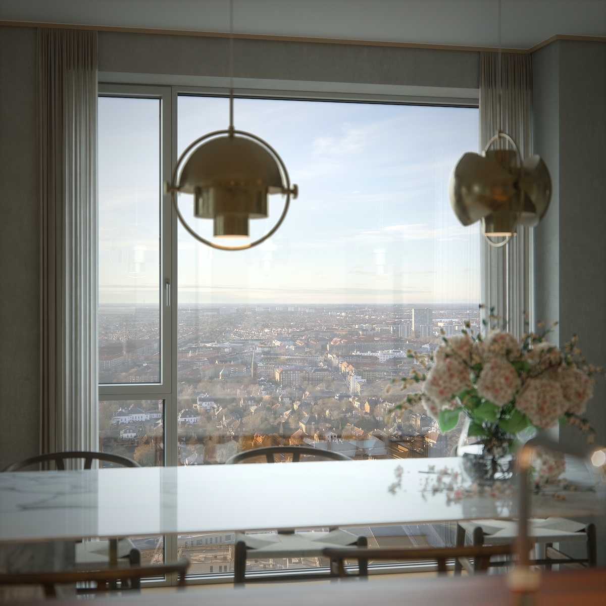 Penthouselejlighed i Carlsberg Byen