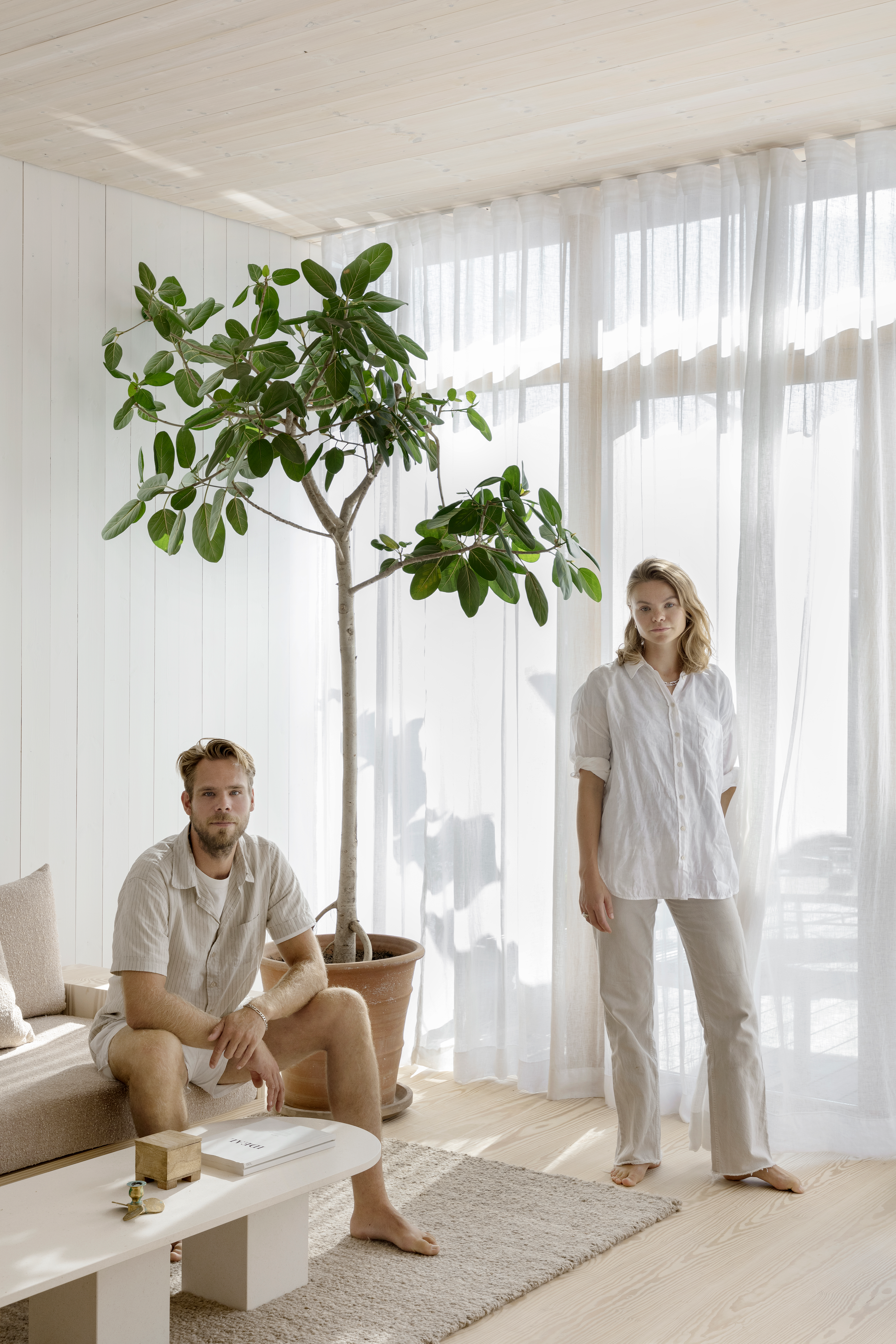 Anton Bak og Kristina Line