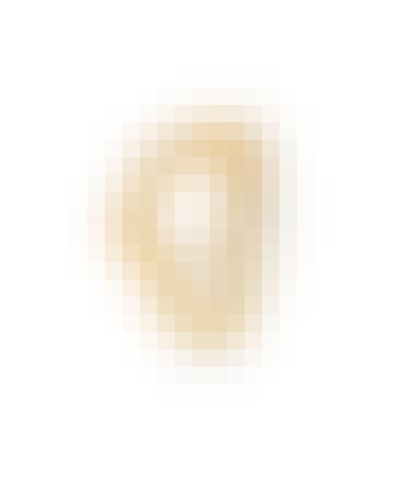 Ørestik af guld med diamant