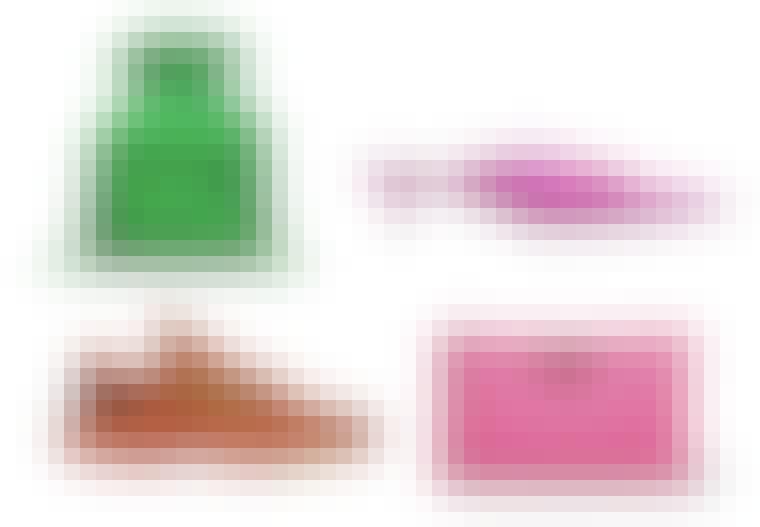 Tasker og sko i neonfarver