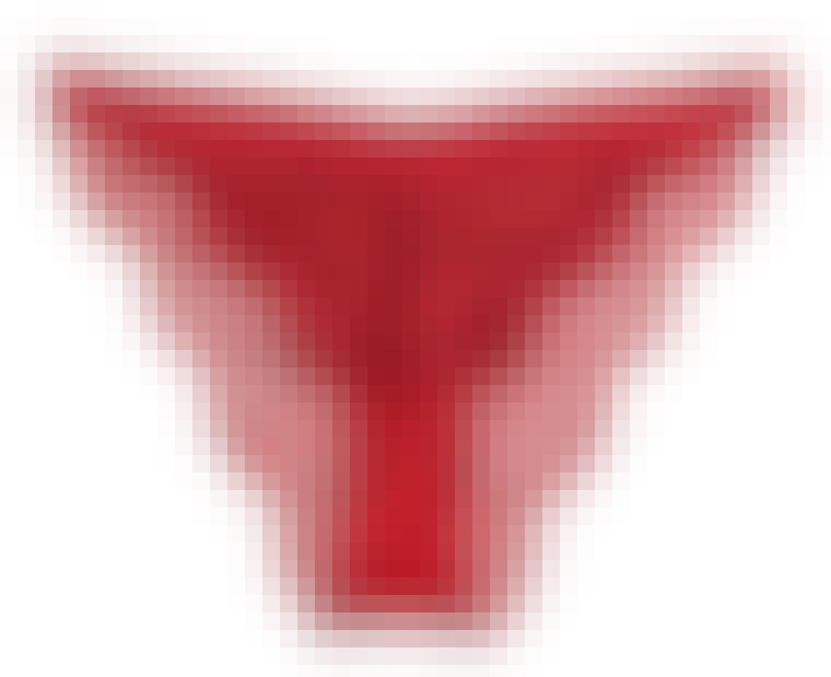 Trusse: Bikinis i rød.