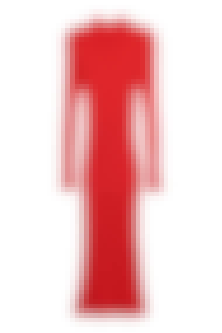 rød kjole