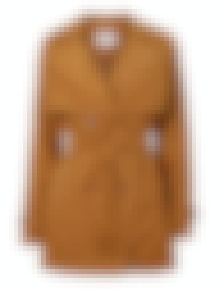 Karamelfarvet