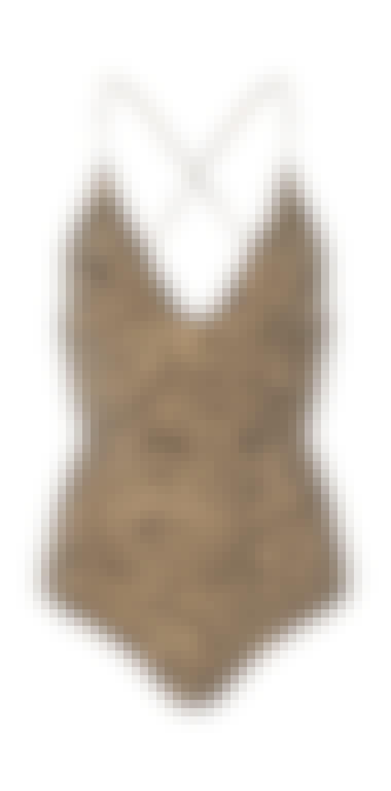 Badedragt i leopardprint fra Ganni