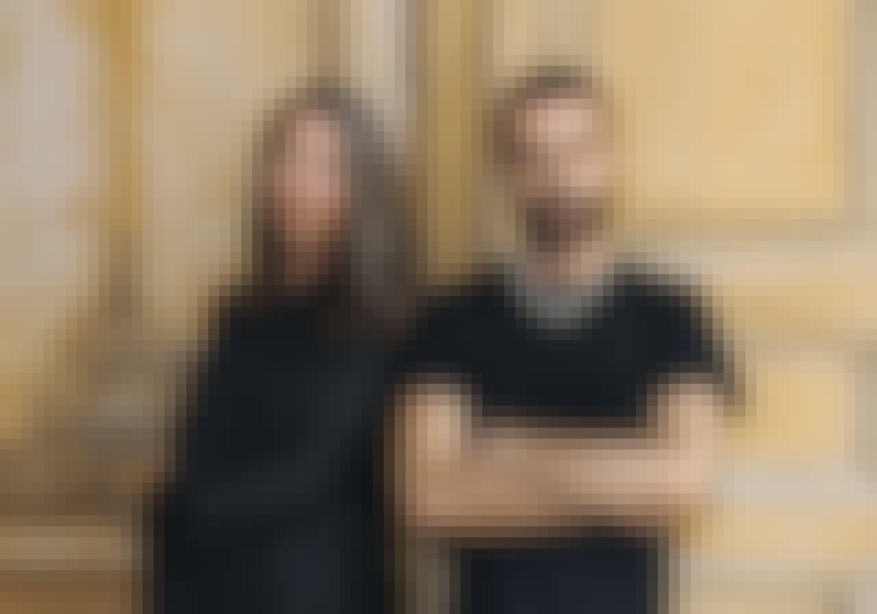 Giambattista Valli og Ann Sofie Johansson