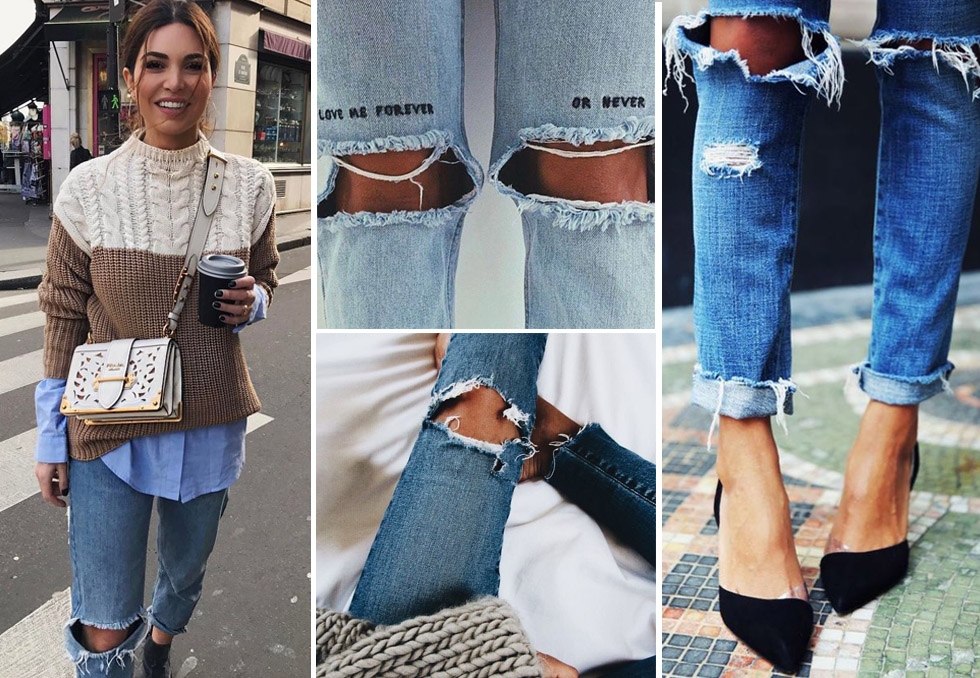 Slik lager du hull i jeansen | costume.no Slik lager du hull i jeansen | costume.no