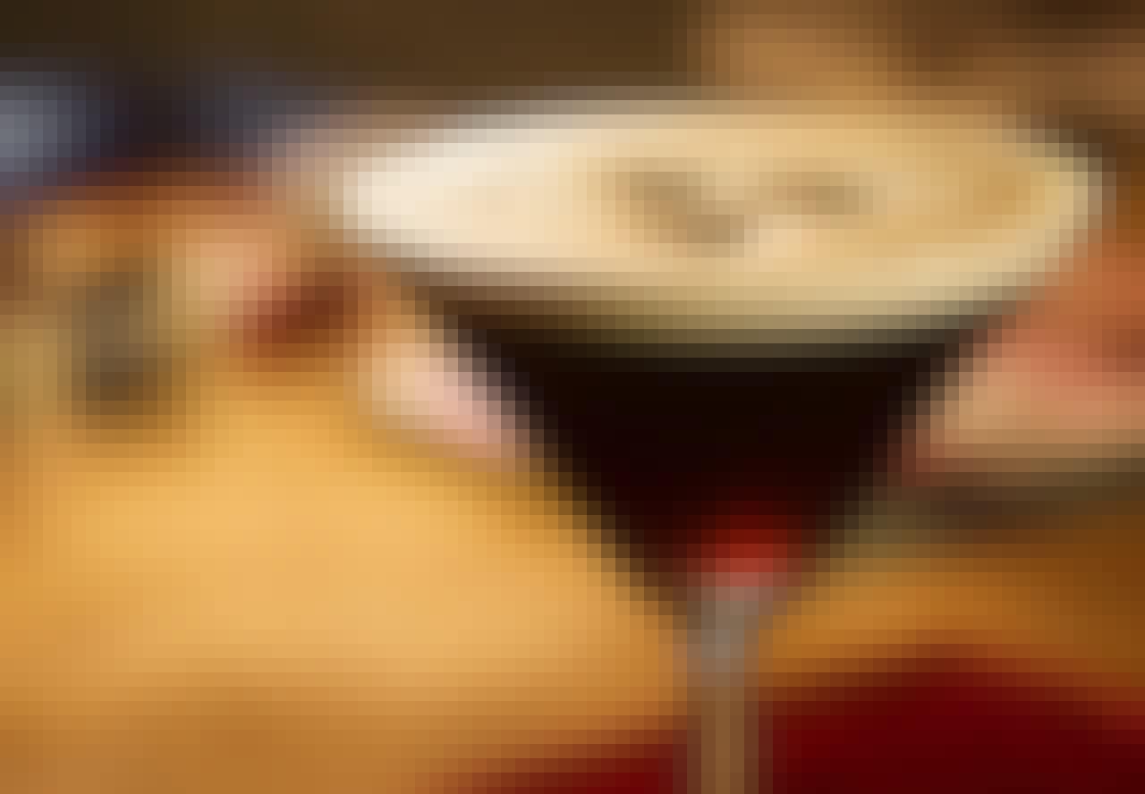 Opskrift på kaffe-drinken Espresso Martini