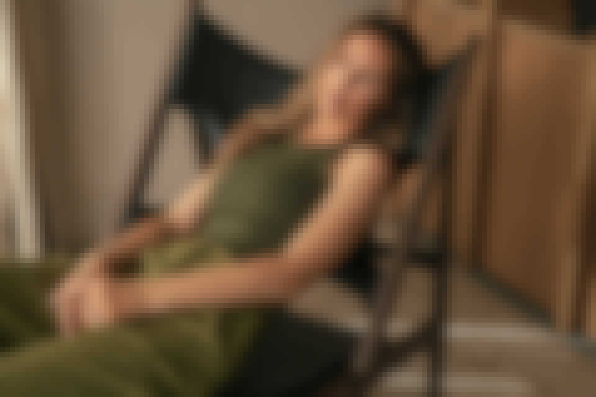 Designsamarbejdet mellem nakd og mathilde gøhler med grøn top