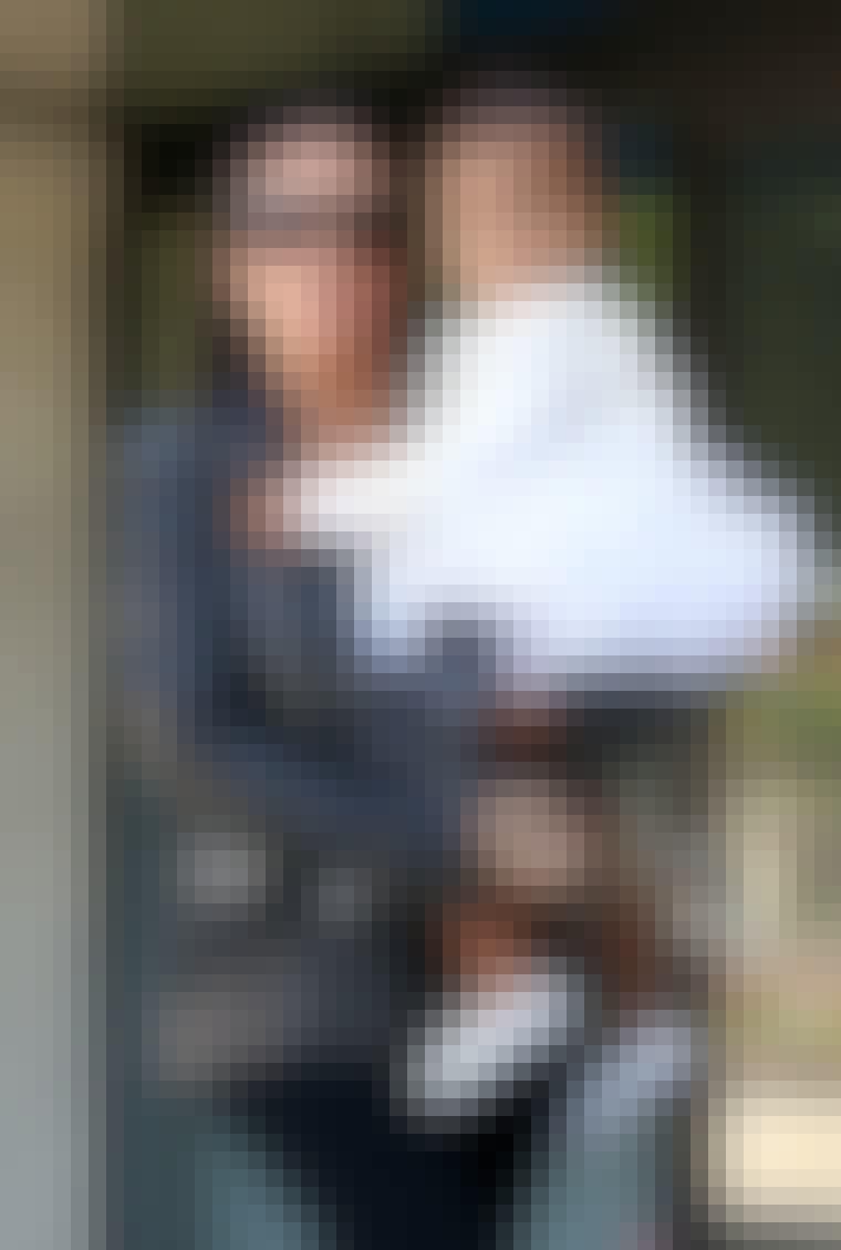 Kim Kardashian med North West
