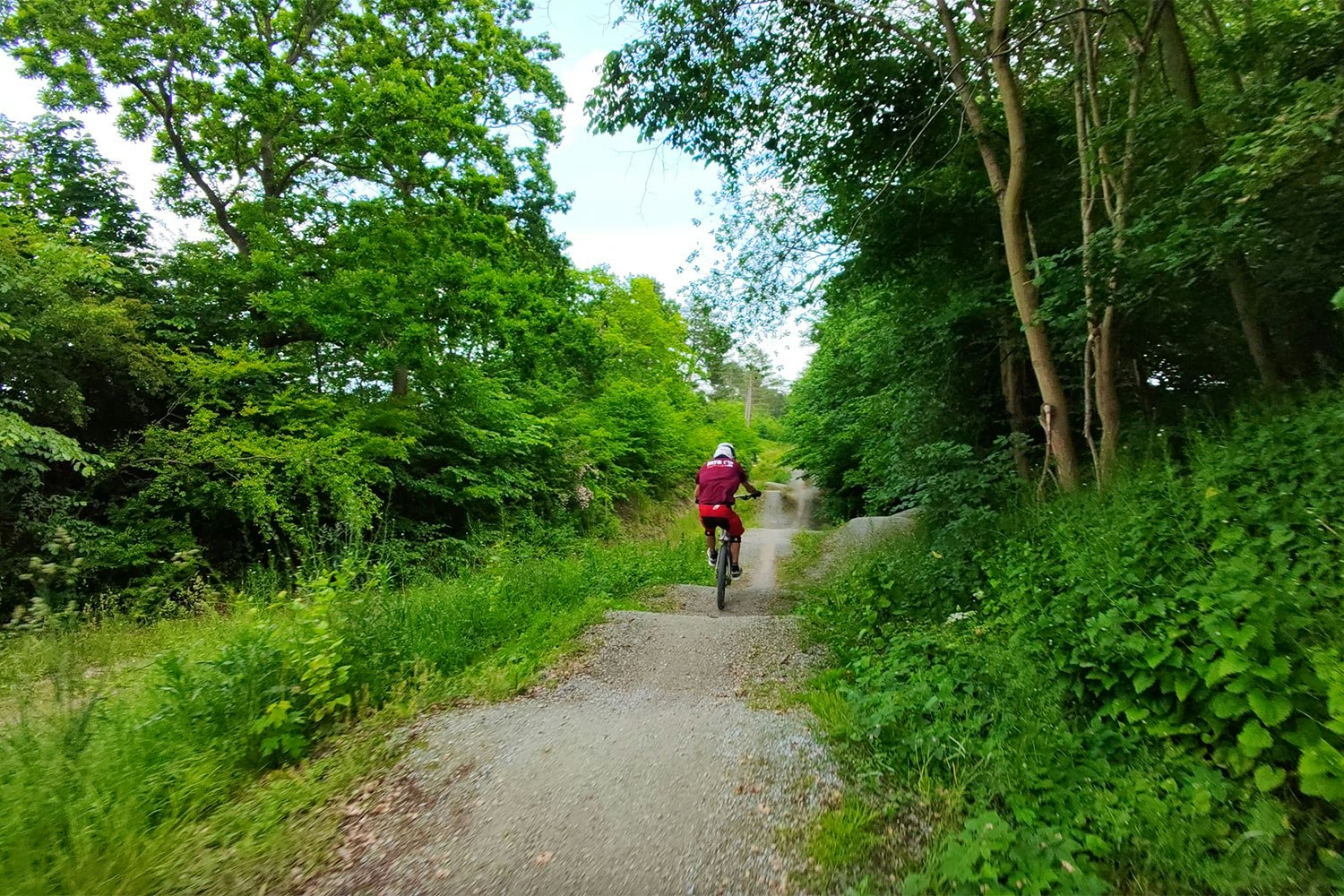 Video: Drone følger mountainbikerytter | digitalfoto.dk