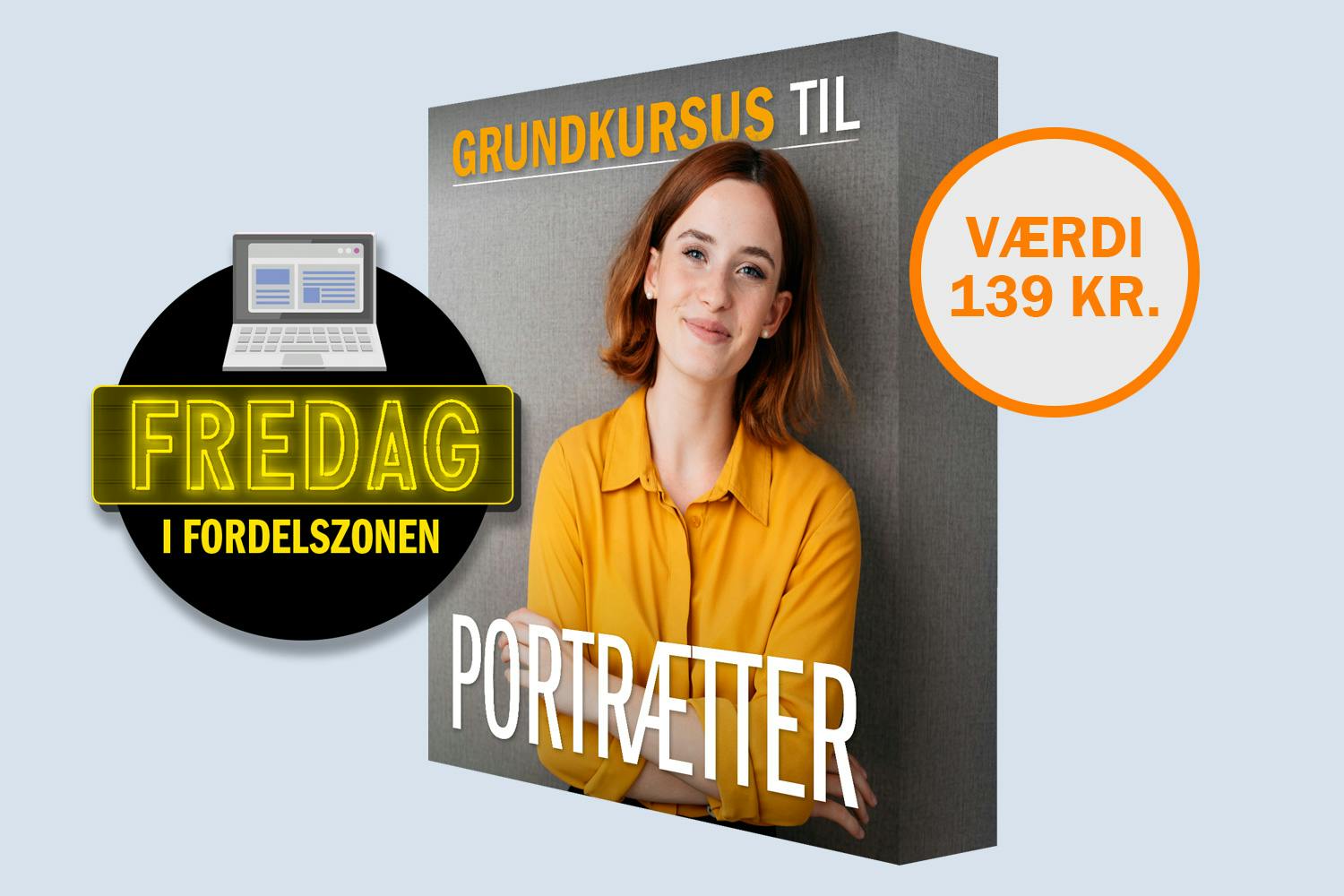 DK_PORTR_BVF Videoserie: Lær at tage gode portrætter én gang for alle