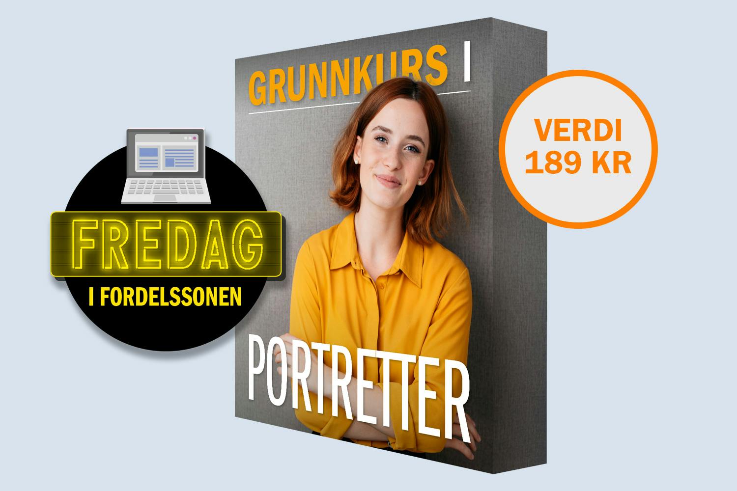 NO_PORTR_BVF1 Videoserie: Lær å ta gode portretter en gang for alle