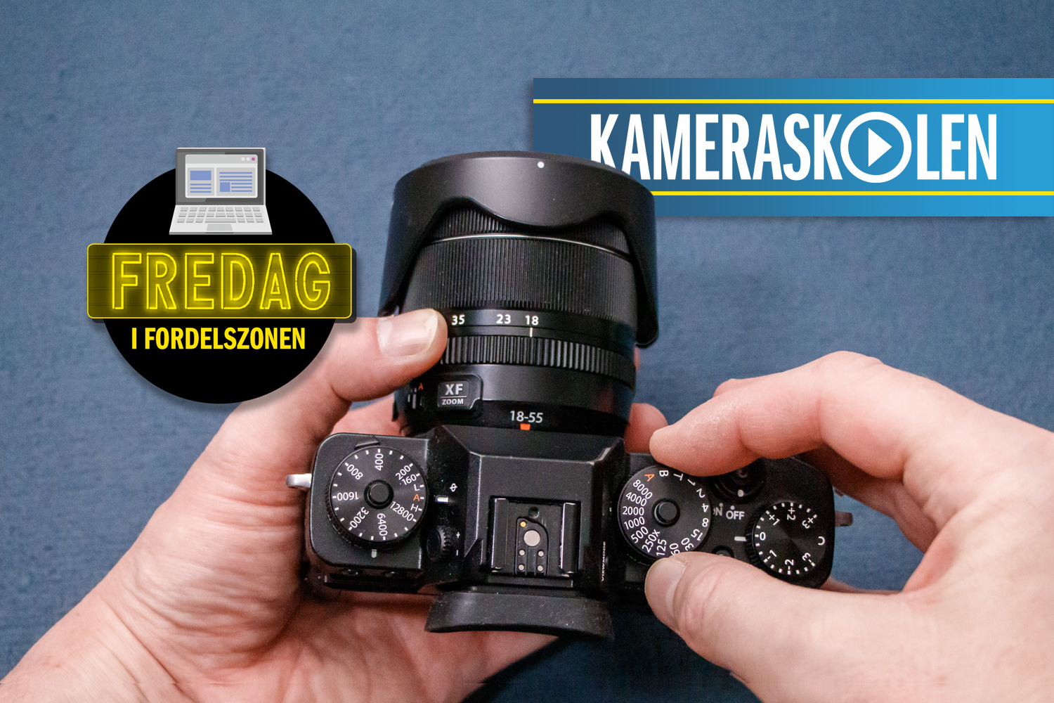 hold Afspejling ide Kameraskolen – Modul 1: Grundlæggende betjening – Fordelszonen
