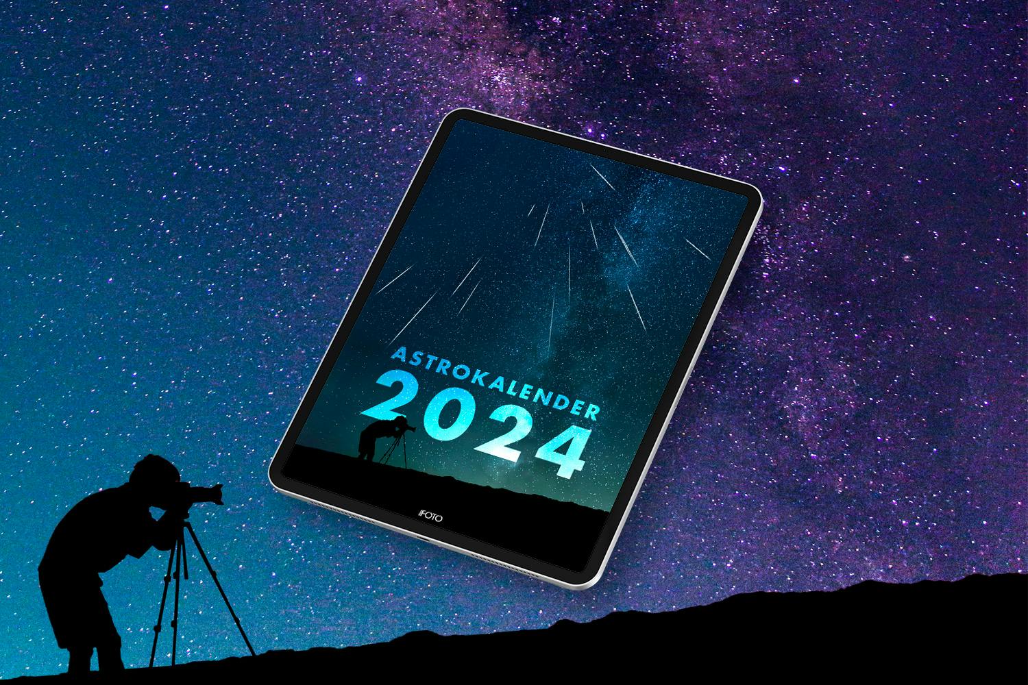 AK-2024-DKNOSVM Astrokalender for hele 2024 - dette skjer på nattehimmelen