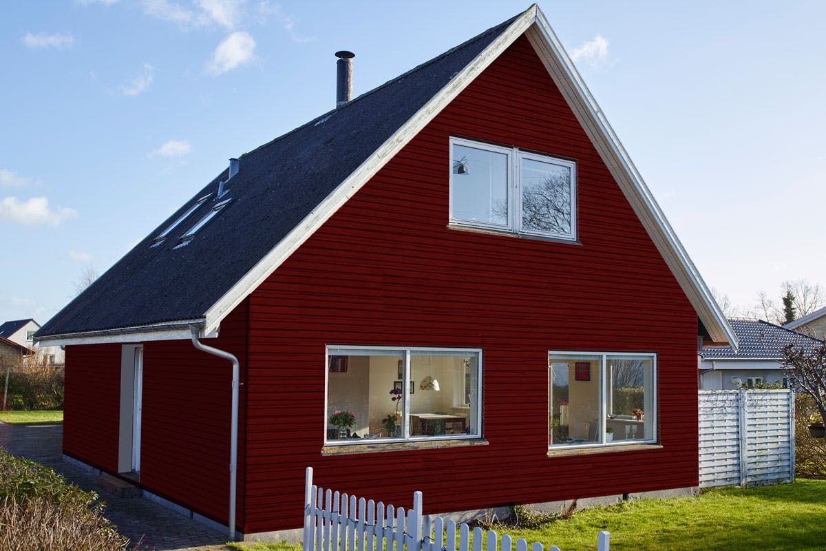 FÖRE: Det här huset ser lite slitet ut och skulle behöva en ansiktslyftning.