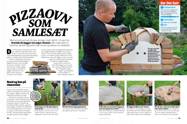 Stenovn Byg En Pizzaovn Pa Kun En Weekend Gor Det Selv