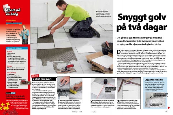Kakelfix torktid