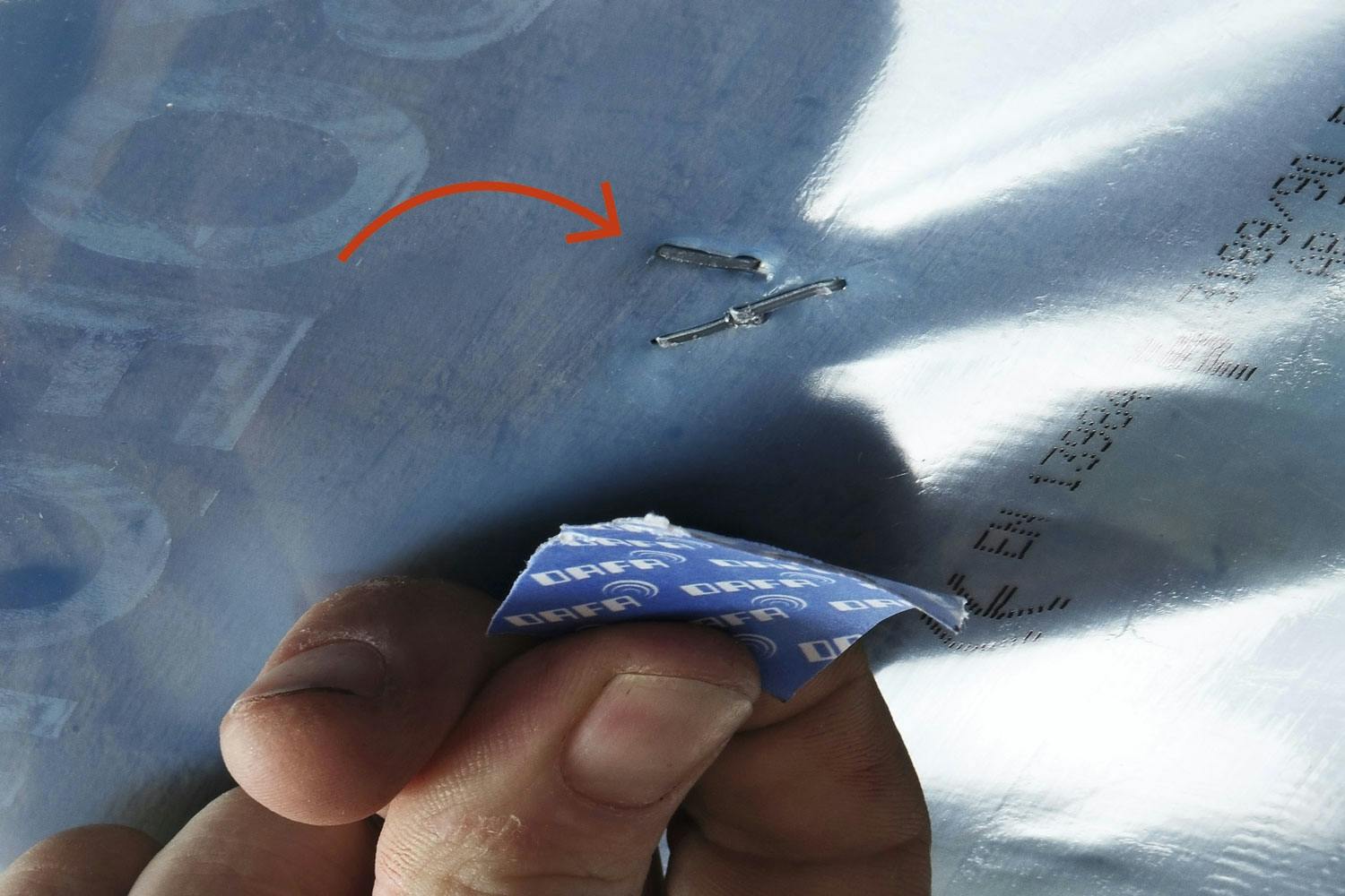 Höyrynsulku: Niitit pitää teipata piiloon Höyrynsulku: Niitit pitää teipata piiloon