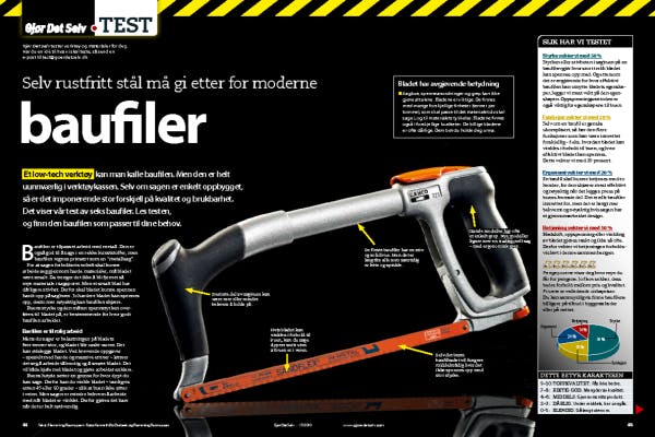 Baufil: Test av baufiler