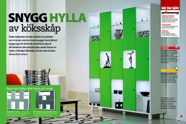 Snygg hylla av köksskåp Gör Det Själv Snygg hylla av köksskåp Gör Det Själv