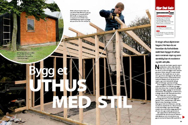 Lettbygd 15 M2 Stort Uthus Gjor Det Selv