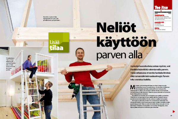 Parven rakentaminen