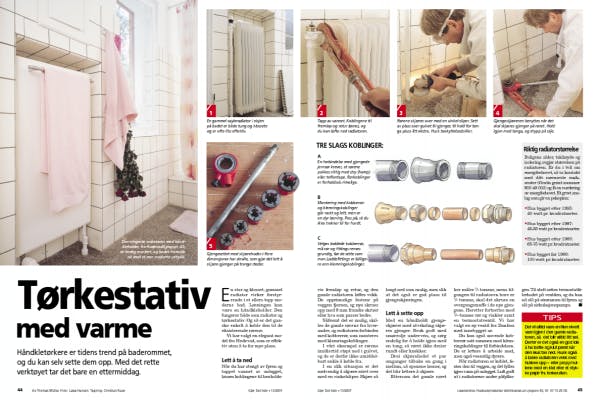 Tørkestativ med varme Tørkestativ med varme