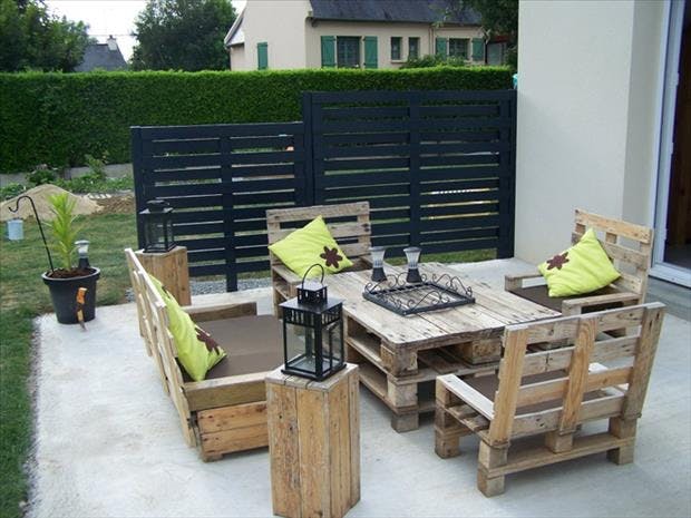 paller møbler terrasse