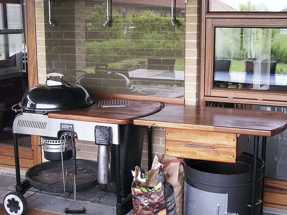 Bygga utekök med grill Bygga utekök med grill