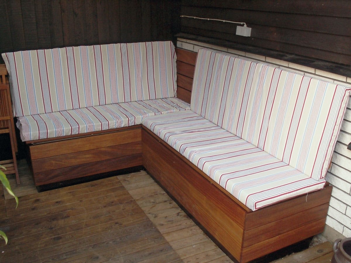 Terrasse putekasse