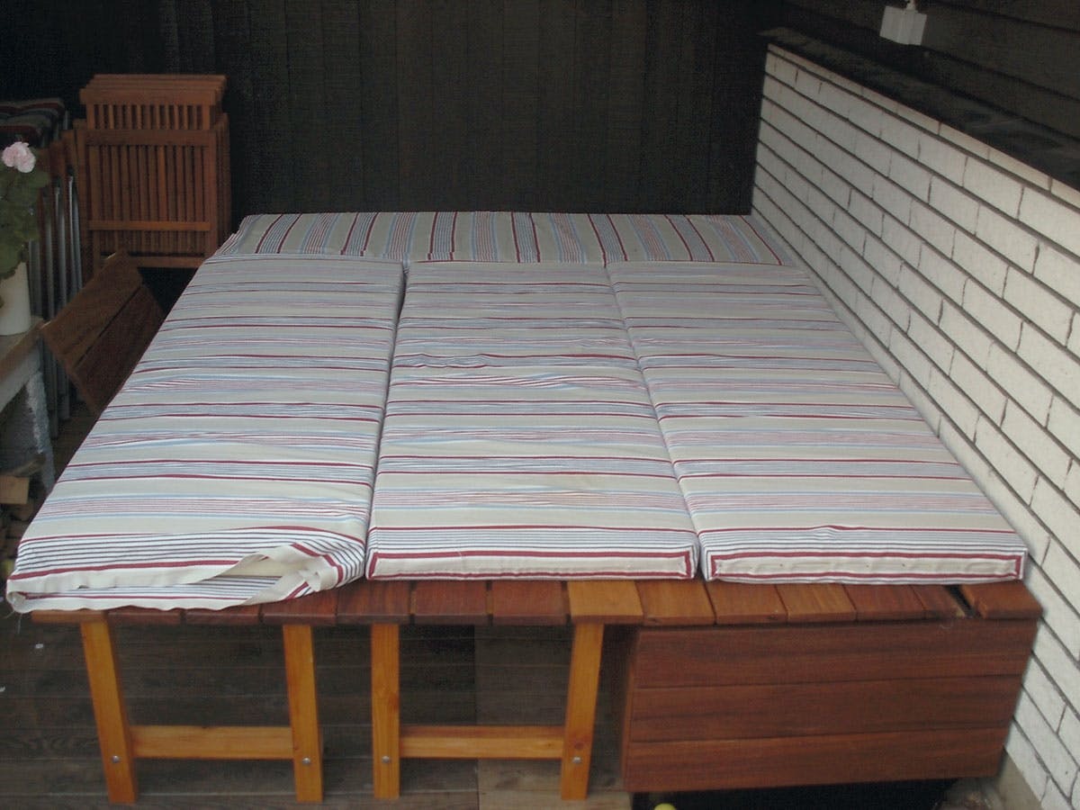 Terrasse putekasse
