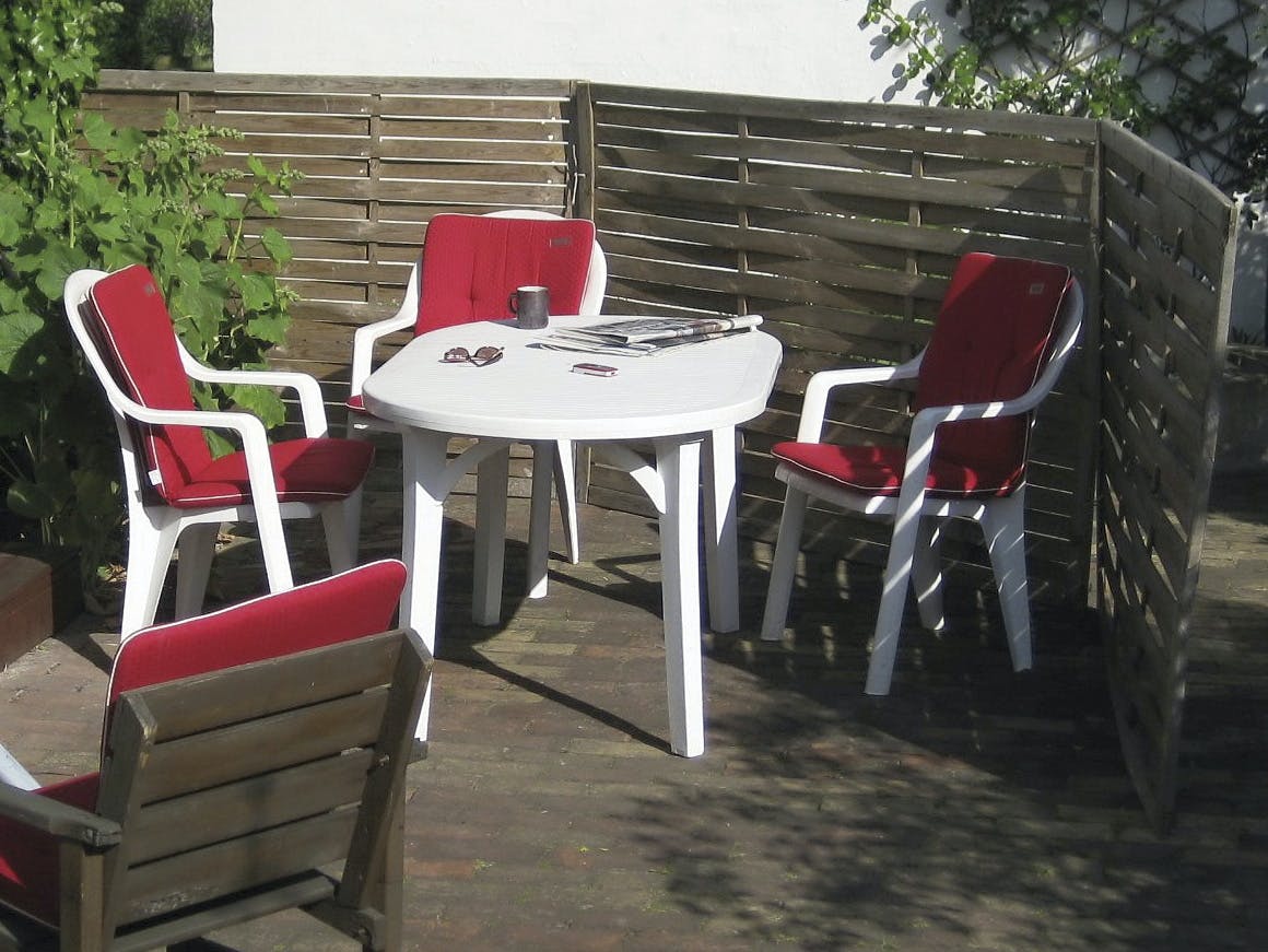 Terrasse fleksibelt gjerde