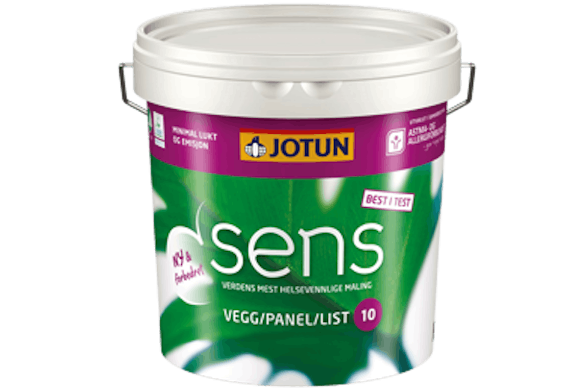 Maling Test av Jotun Sens luktfri maling Gjør Det selv