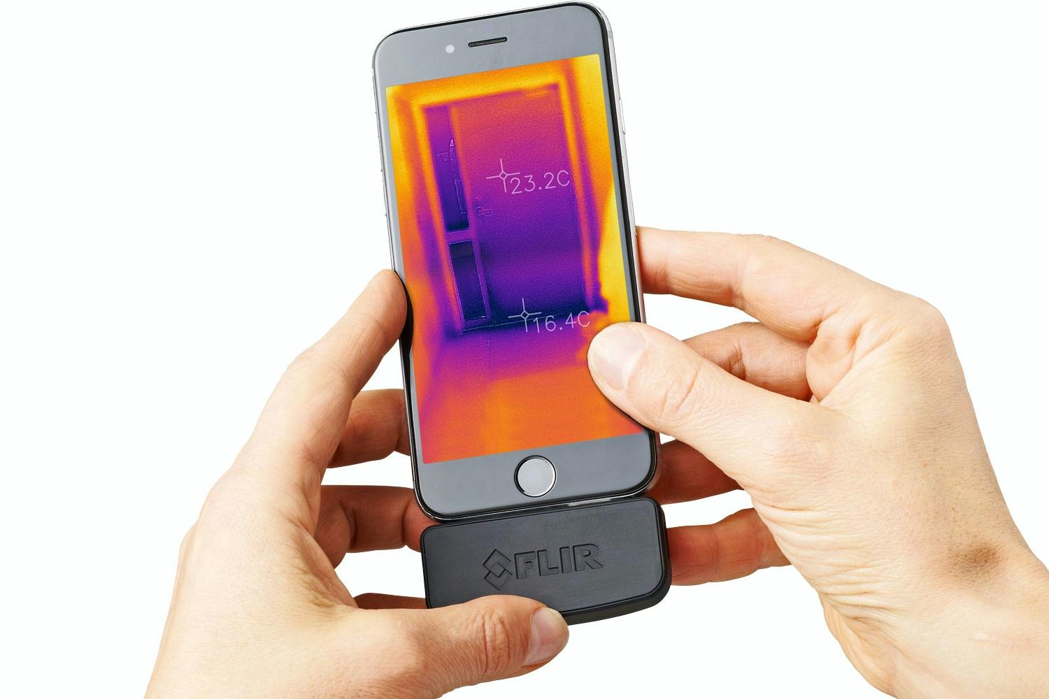 Värmekamera till mobilen Isolering: Värmekamera