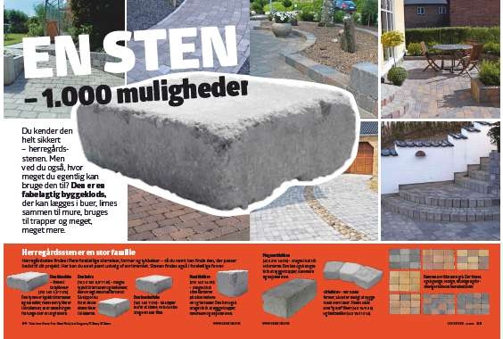 Herregårdssten: 1.000 muligheder med herregårdssten