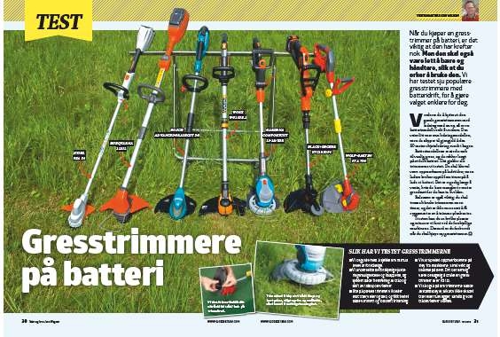 Kantklipper: Test av kantklipper