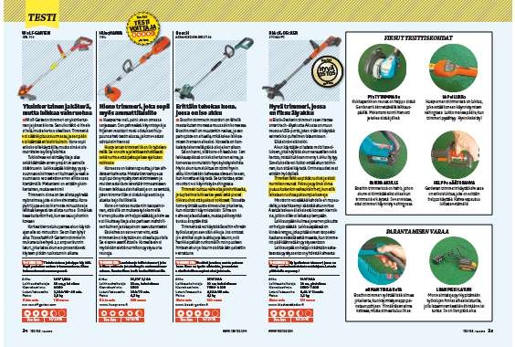 Akkutrimmeri: Testissä 7 akkutrimmeriä
