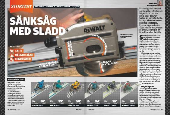 sänksåg test
