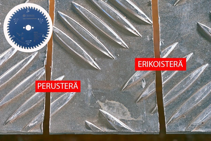 Siistiä jälkeä erikoisterillä: Alumiini Siistiä jälkeä erikoisterillä: Alumiini