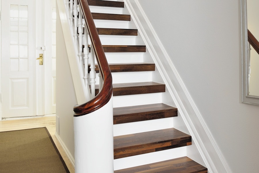 Eik trappetrinn Eik trappetrinn