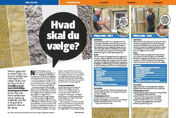 Isoleringsmaterialer - De 6 Mest Almindelige Typer | Gør Det Selv