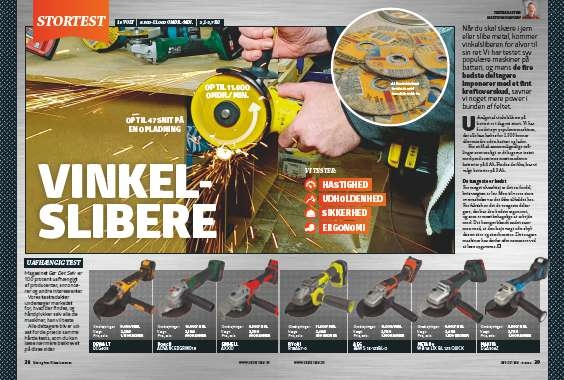 Vinkelsliber test