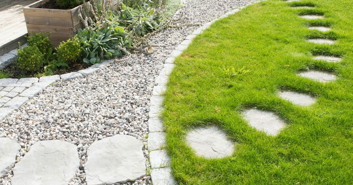 Lägga stegstenar Lägga stegstenar