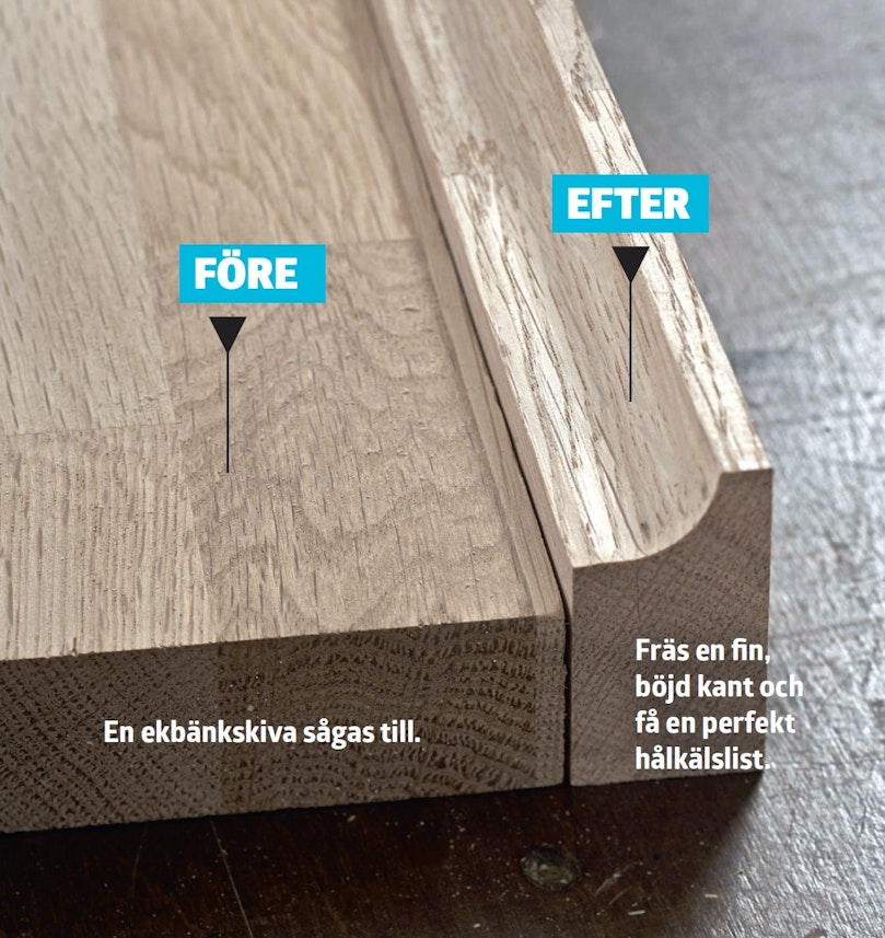 Hålkälslist