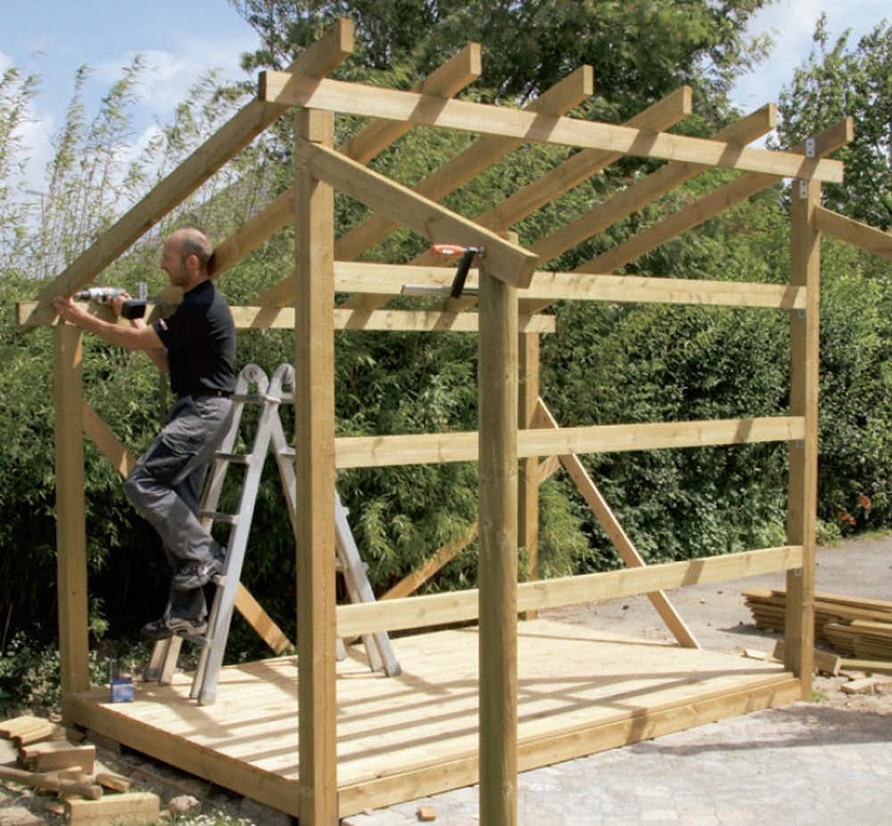 Byg Selv Haveskur Gor Det Selv